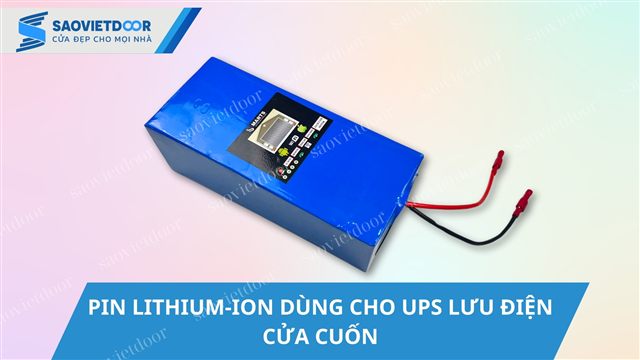 Pin Lithium-Ion cho UPS