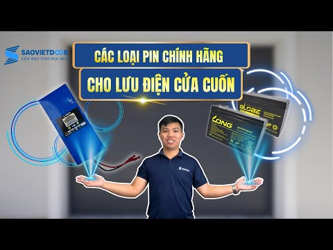 Cách chọn ắc quy/pin cho lưu điện cửa cuốn